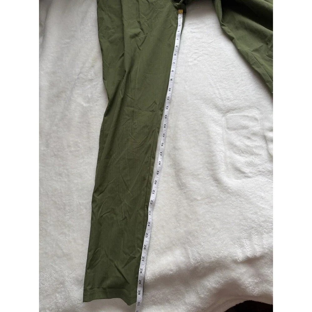 All in Motion Men’s Green Jogger Pants Nylon Stretch Drawstring M 28